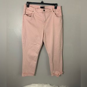 Kut From The Kloth Amy Cropped Straight Leg